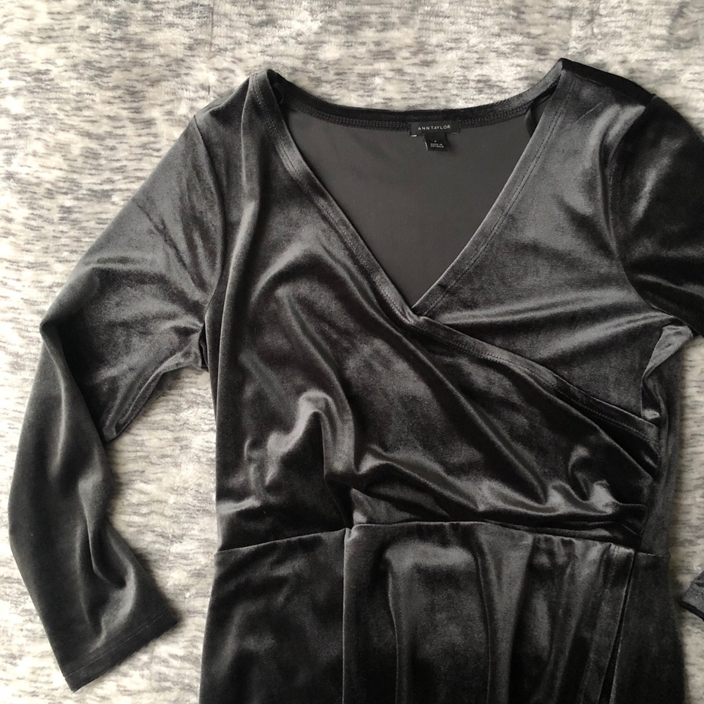 Ann Taylor Velvet Dress